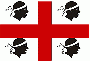 Flagge von Sardinien