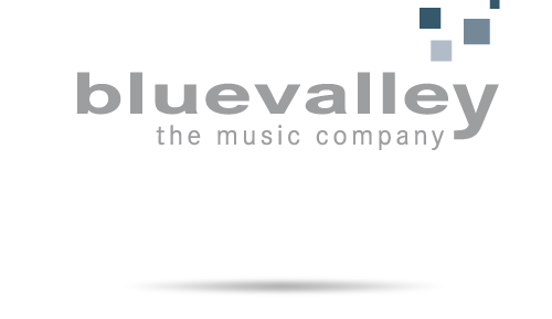 Logo der Firma bluevalley - the music company
