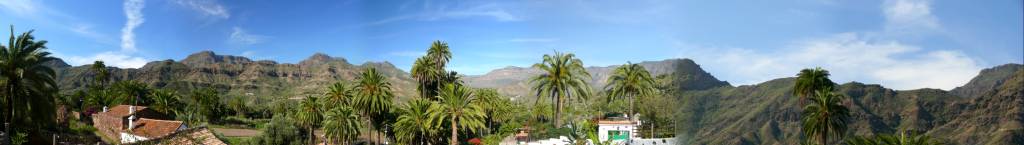 Gran Canaria (Aussicht von unserem Ferienhaus)