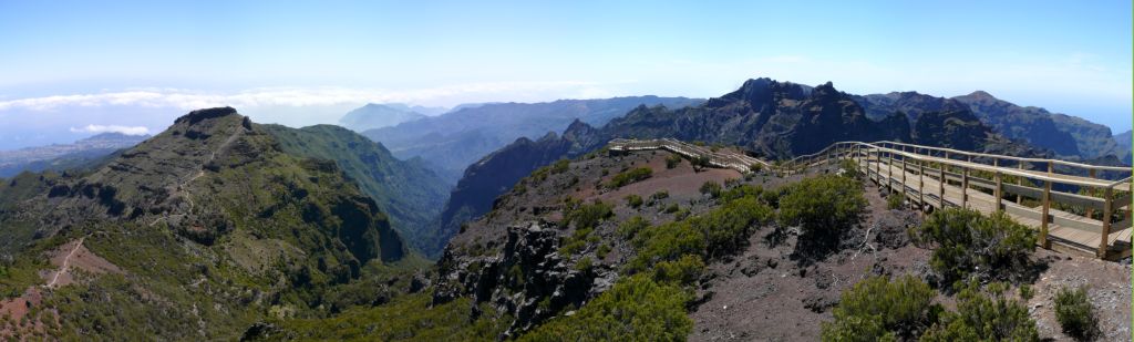 Madeira (Aussicht vom Pico Ruivo)