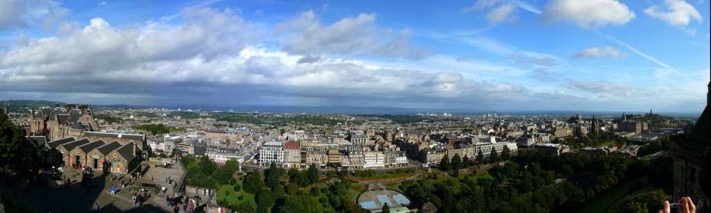 Edinburgh - Panorama vom Castle(2)