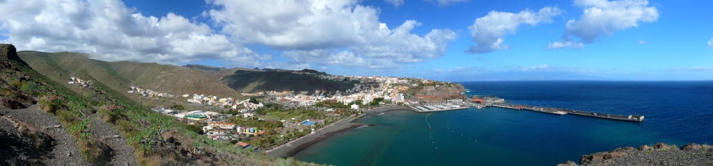 La Gomera - Panorama San Sebastián