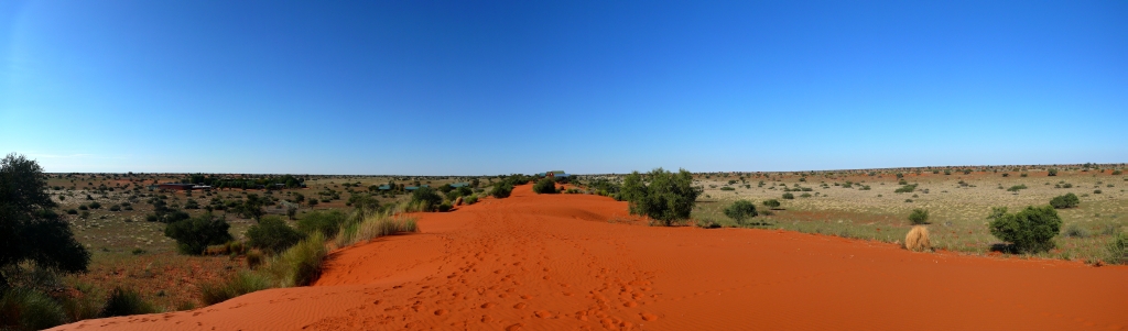 Namibia / Panorama 1 - Kalahari (Bagatelle Kalahari Game Ranch)