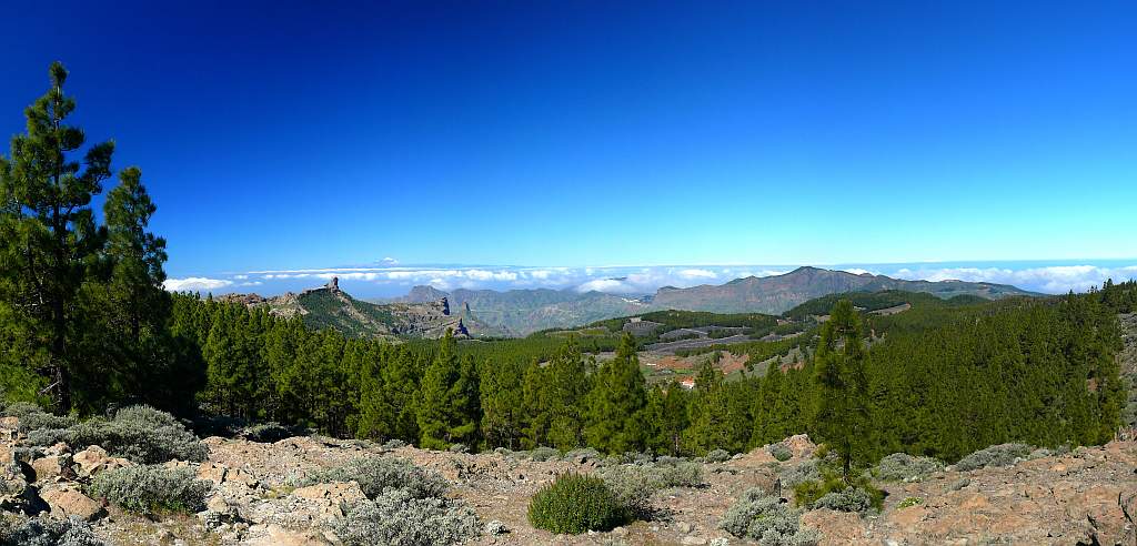 Gran Canaria / Panorama 11 - Beim Pico de las Nieves