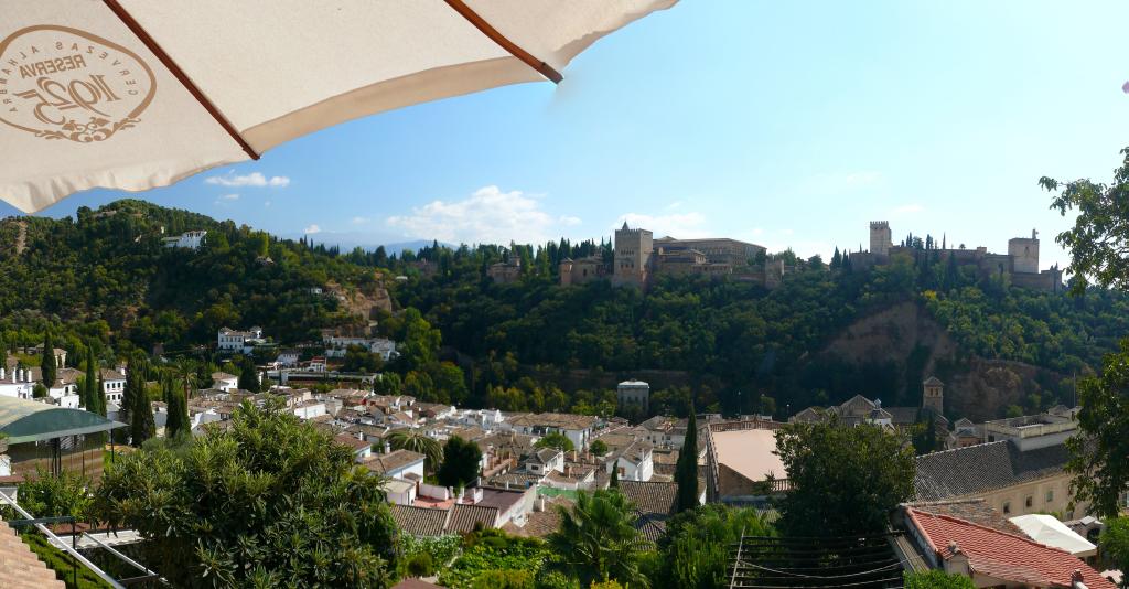 Andalusien / Panorama 3 - Panorama Granada/Alhambra